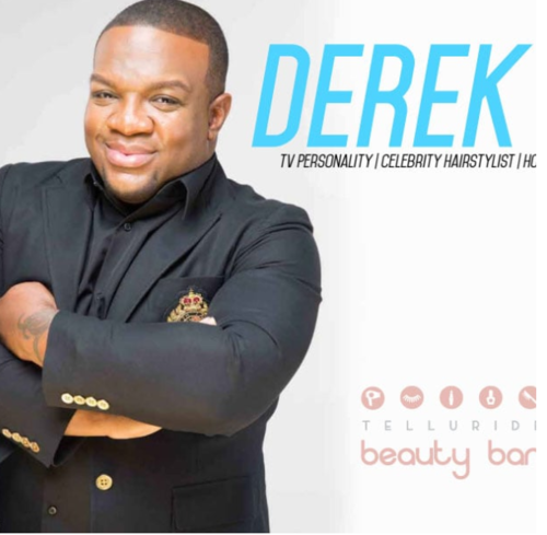 Derek J featured in The Beauty Bar Experience, which you can BUY NOW.