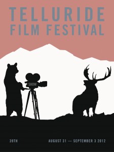 39th annual Telluride Film festival poster, by Dave Eggers