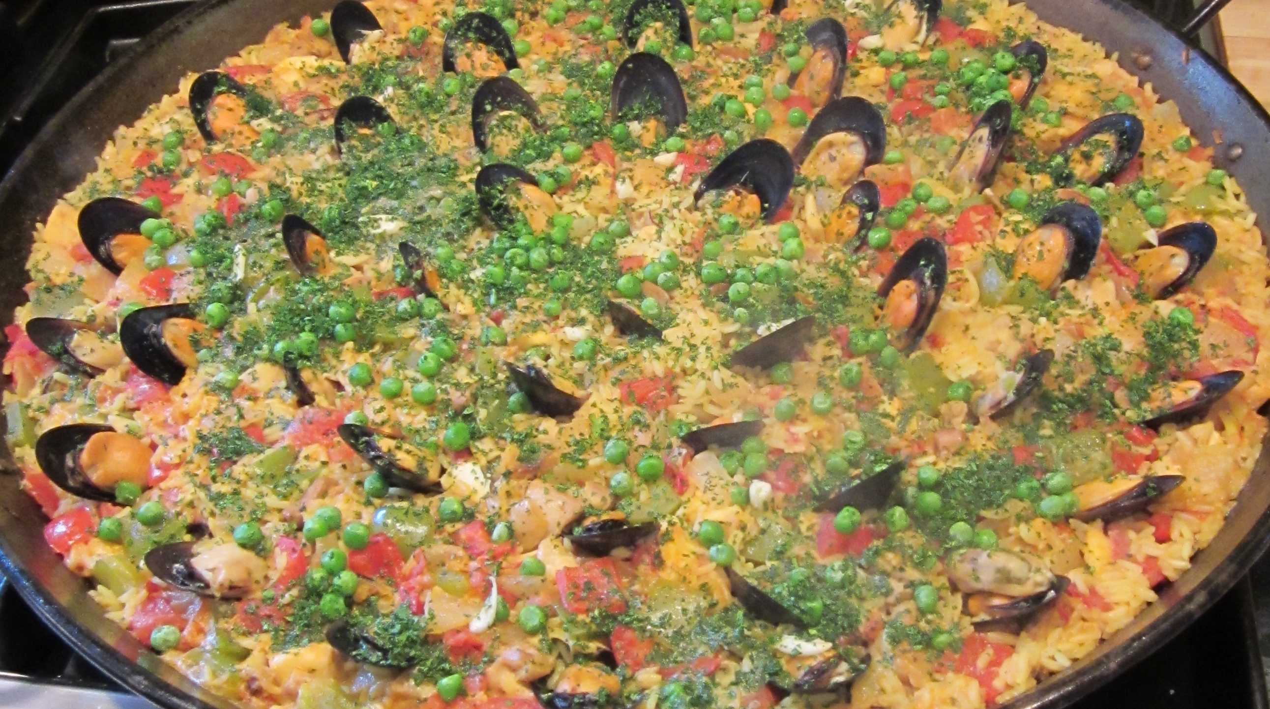 Picture perfect paella at The Village Table